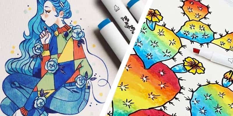 All About Alcohol Markers: Everything You Need to Know to Make Awesome Art  — Art is Fun