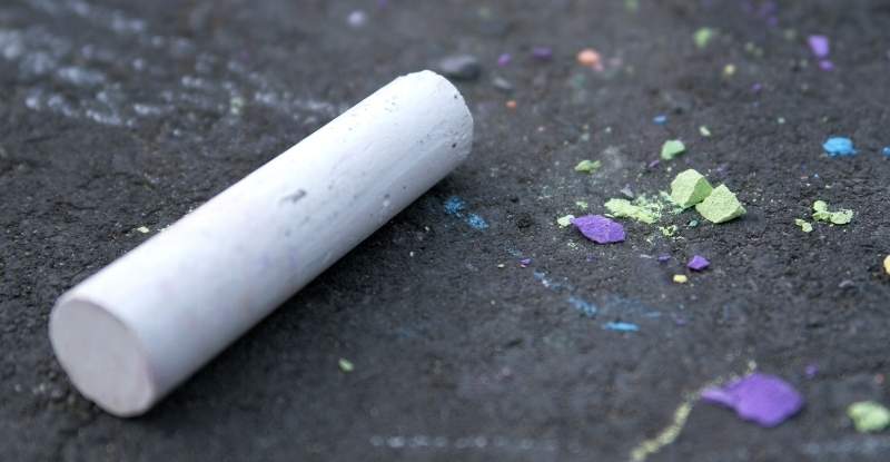 Does Sidewalk Chalk Work On Chalkboards Choose Marker