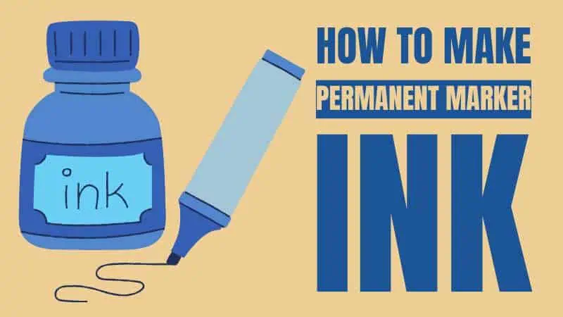 How to Make Permanent Marker Ink