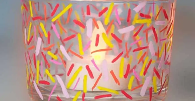 Seal Posca Pens on Glass