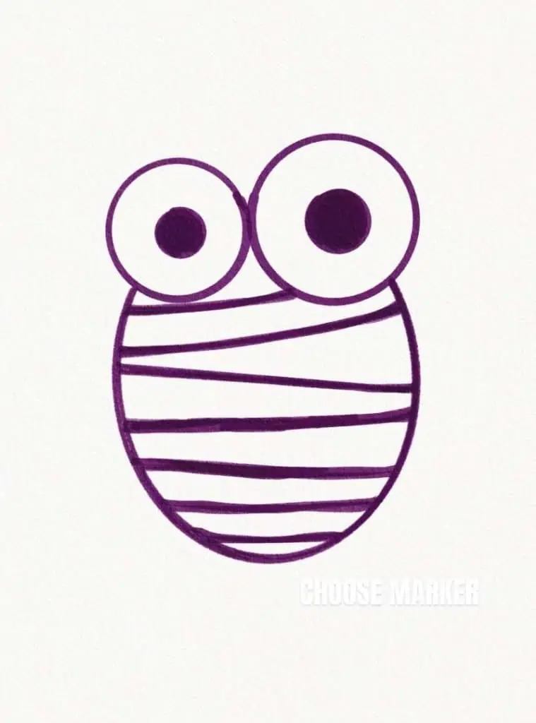 Drawing Cute Mummy