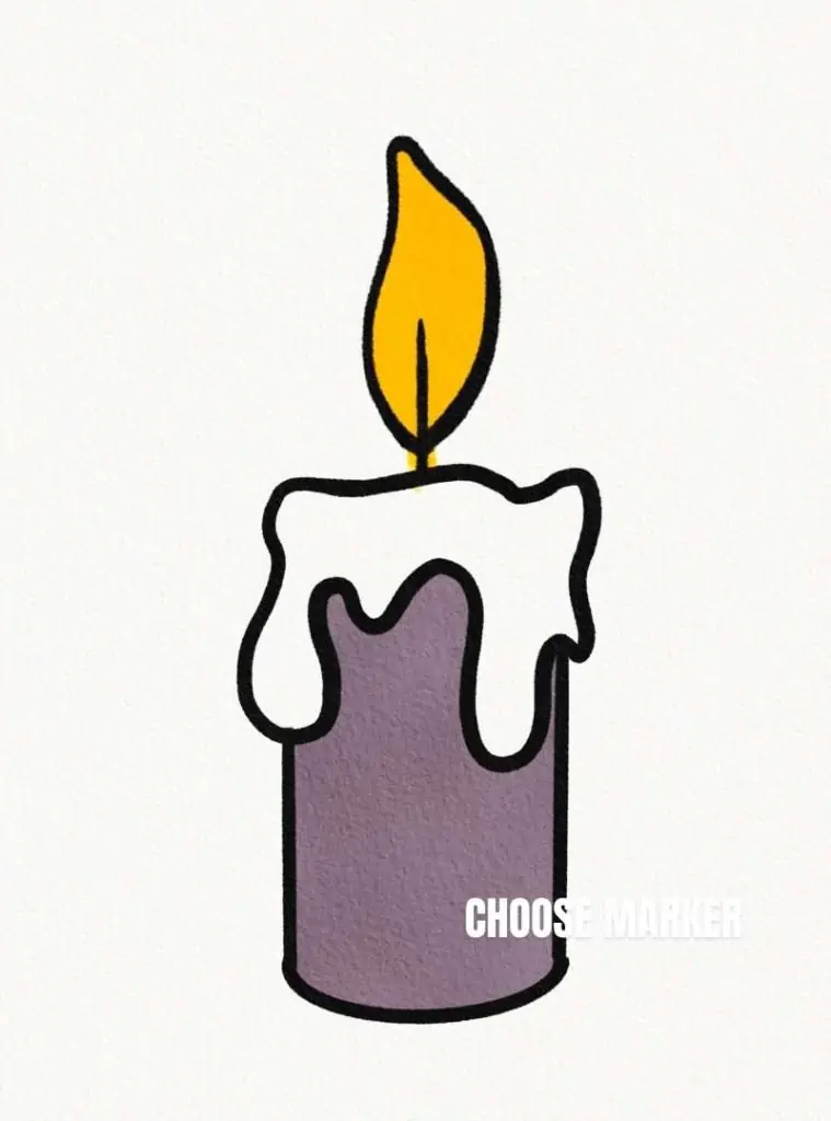 Halloween Melting Candles