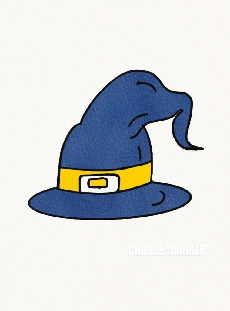 Witch Hat Drawing