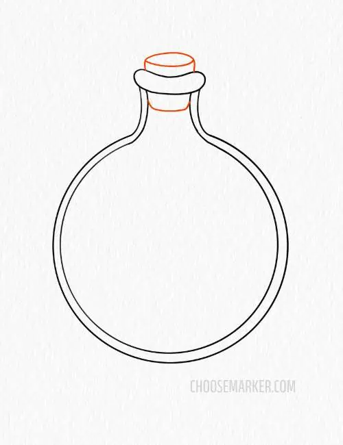 Draw the Cork of the Potion Bottle