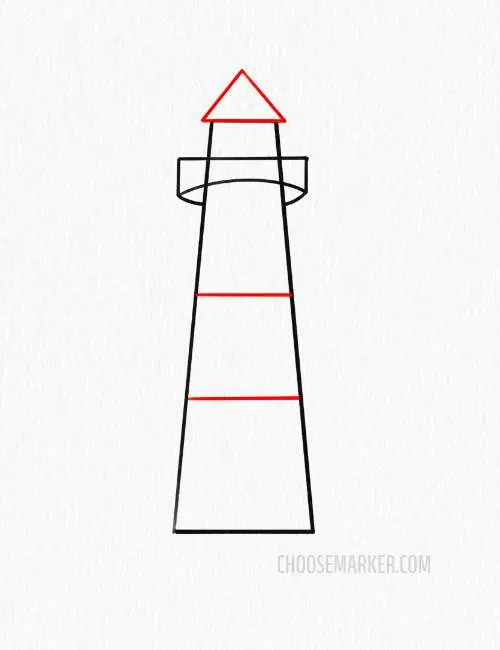 Draw the Lighthouse Top Tower