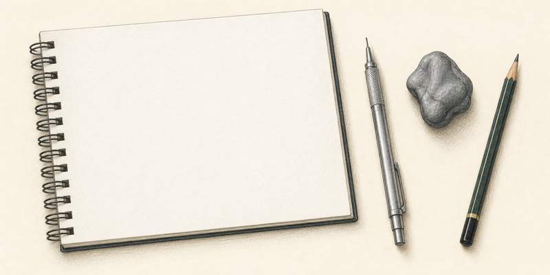 Minimal drawing starter kit