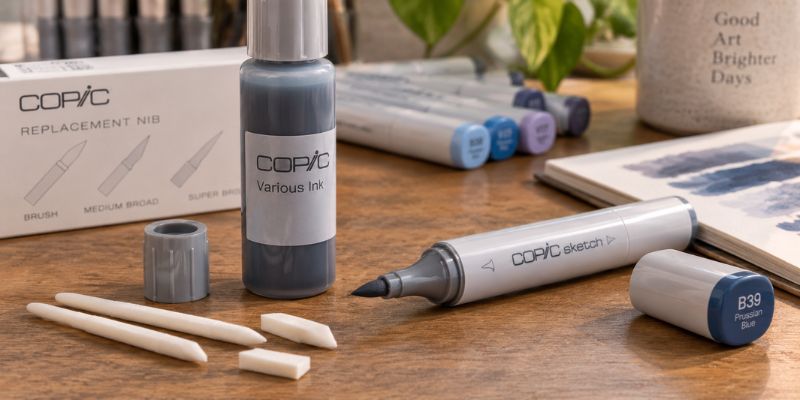 Copic marker refill system