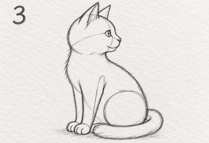 Ears, Face, and Tail